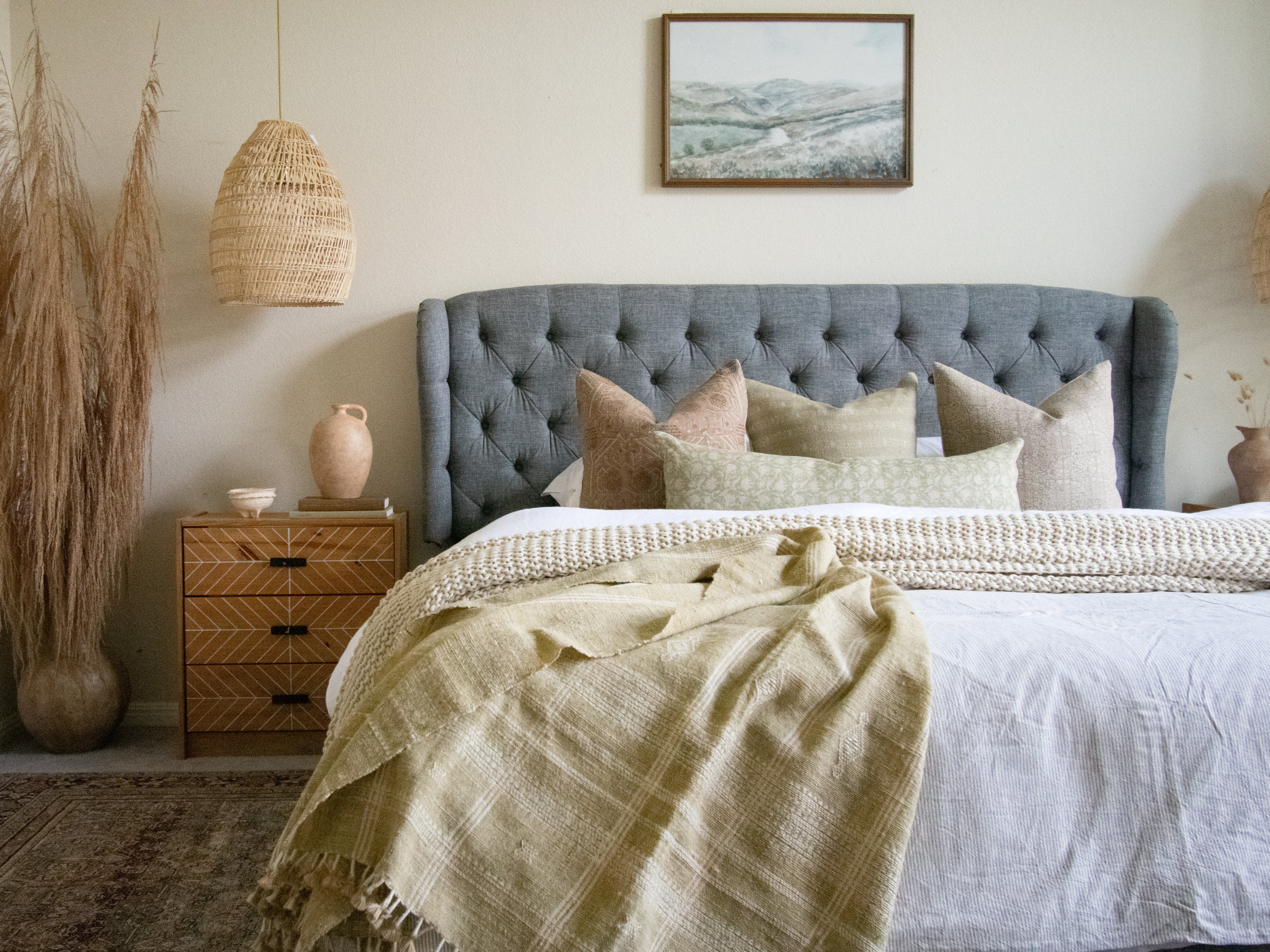 Couch Throw Cover, Tan Indian Coverlet, Lightweight Blanket, Beige Luxurious Bedspread, Tan Woolen Sofa Cover, Housewarming Gift - JASPER