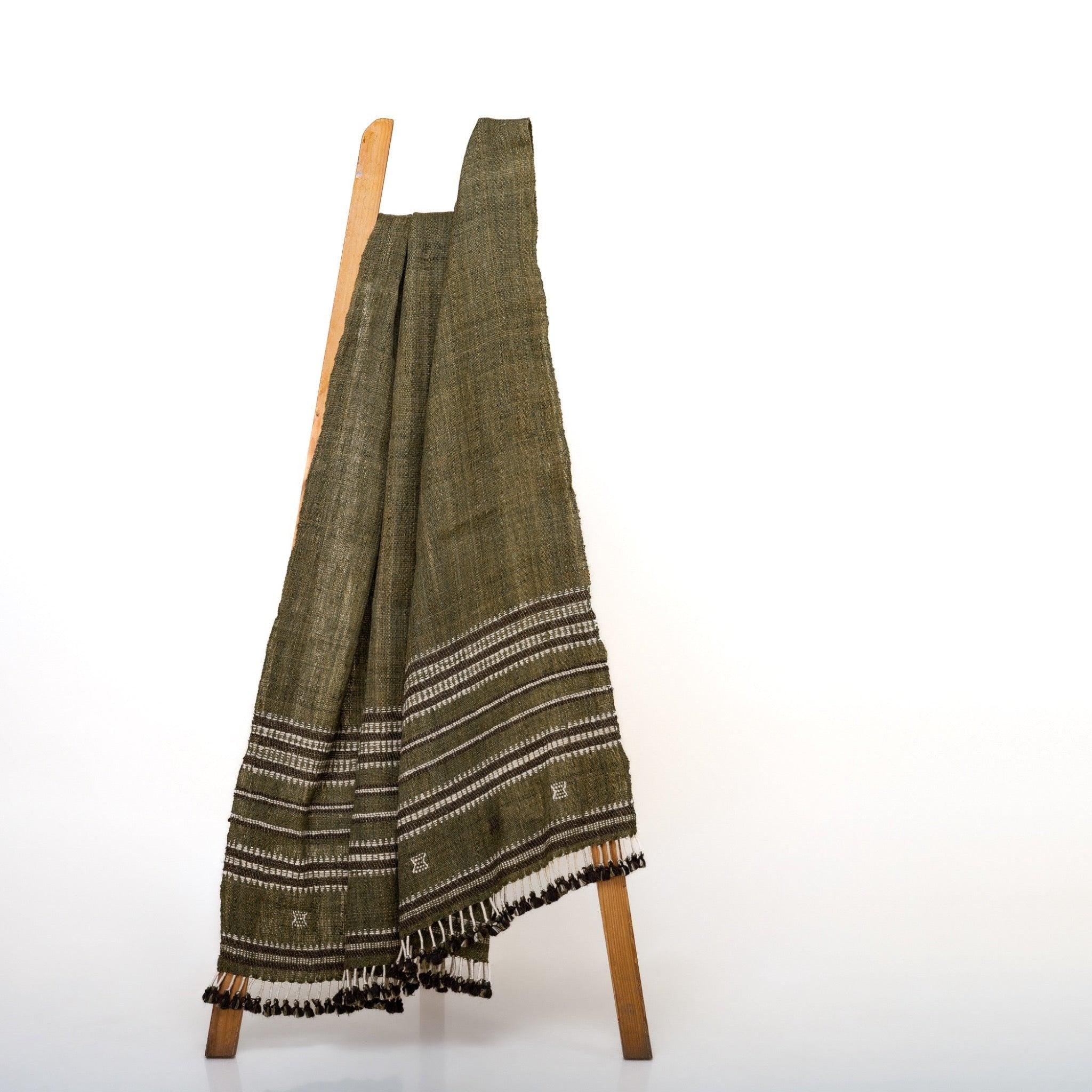 Throw With Tassels