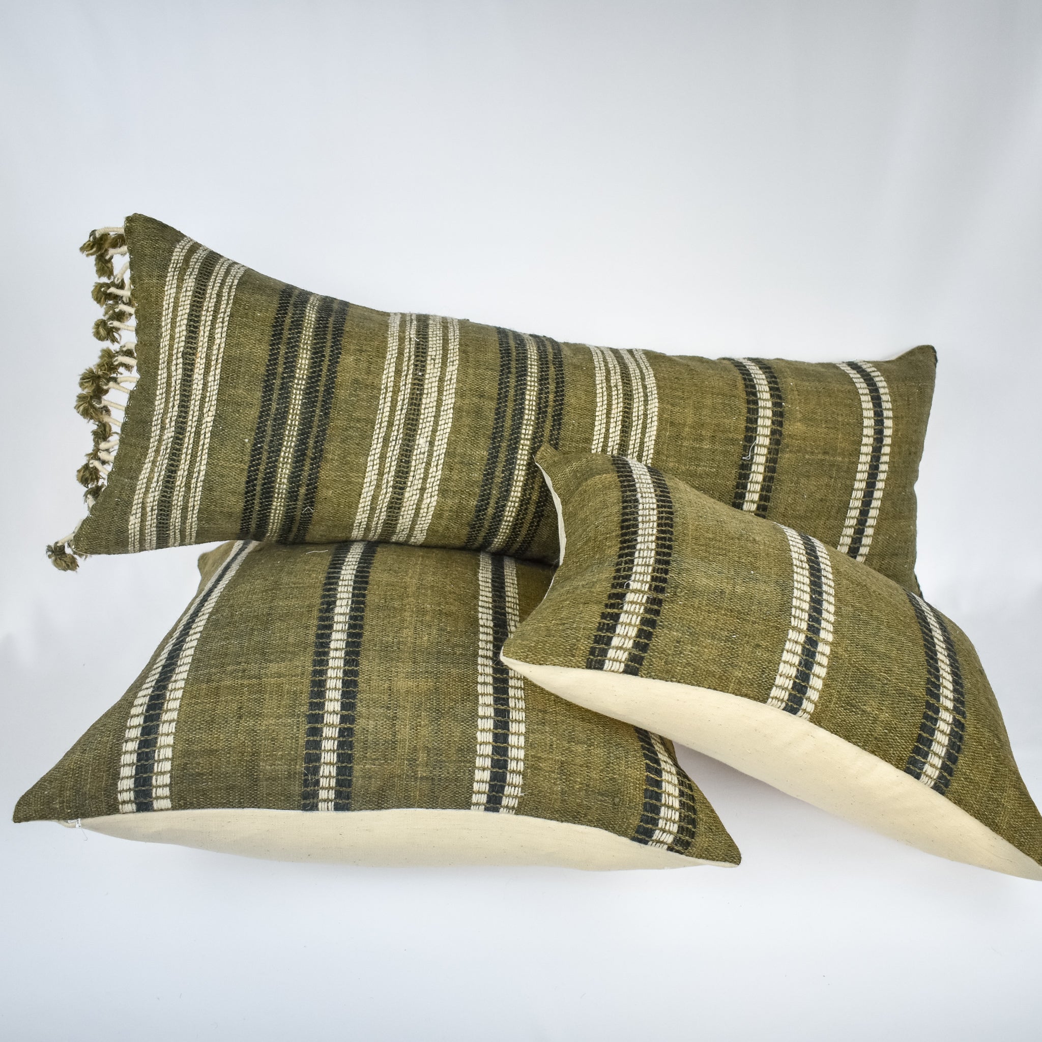 stripe pillow cover