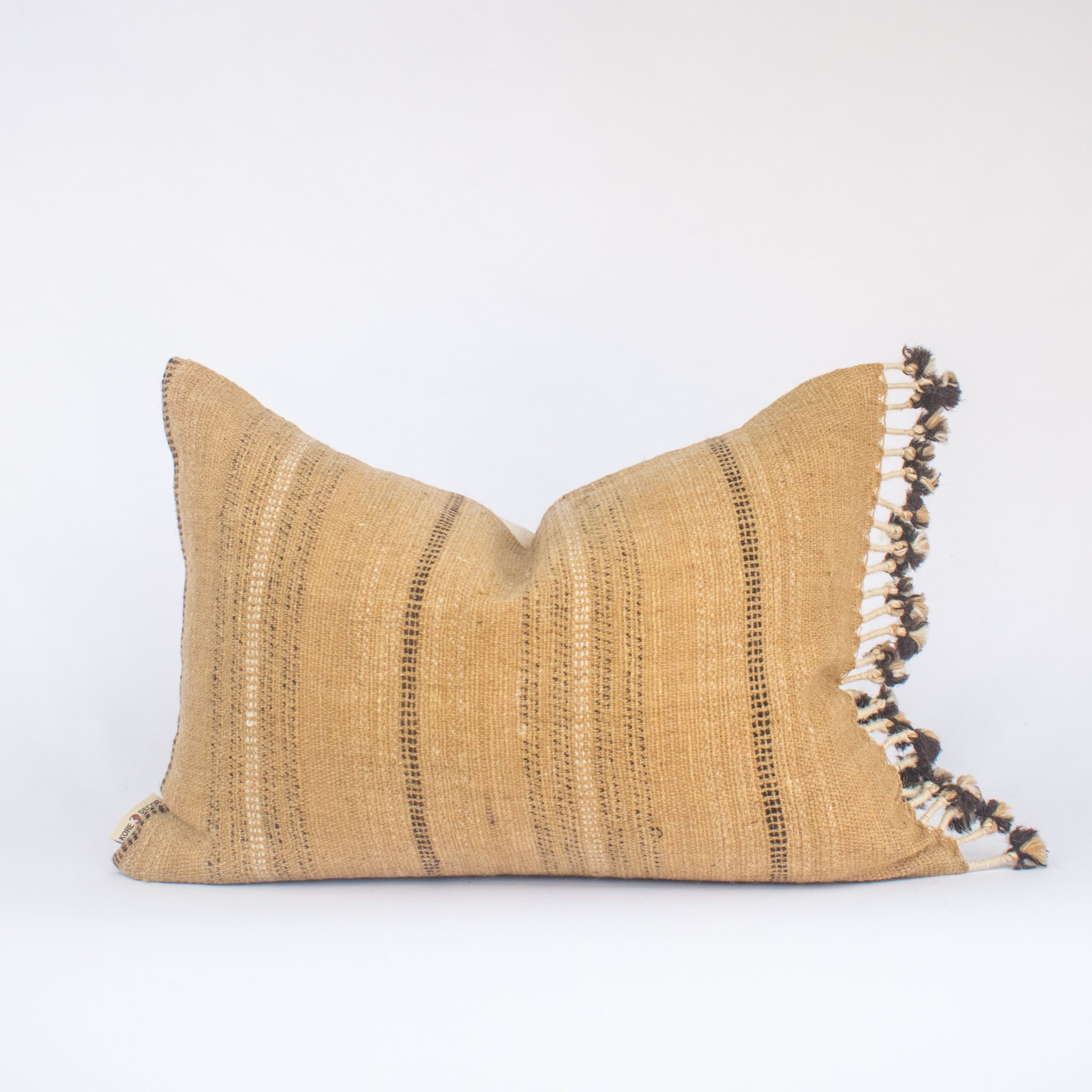 pillow decor on sofa