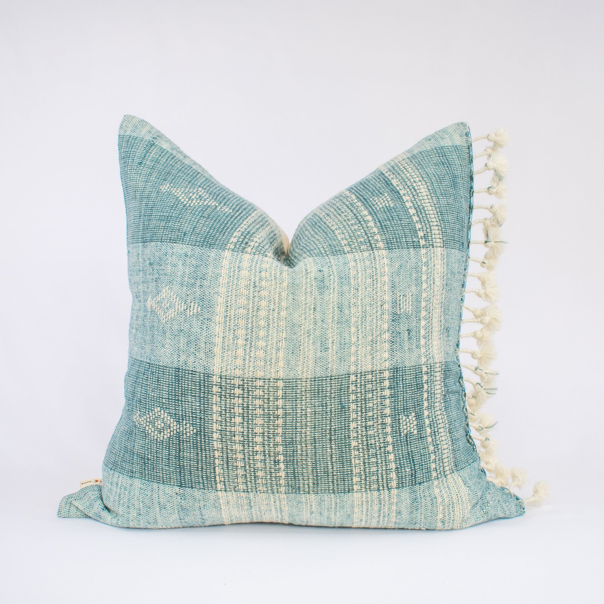 neutral throw pillow